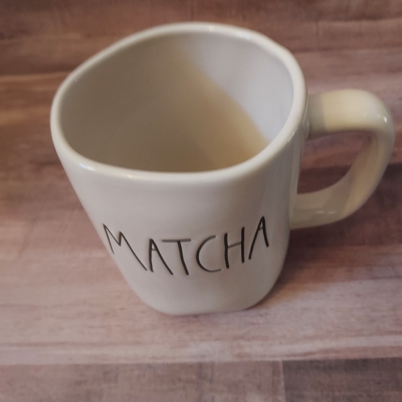 HUGE Rae Dunn MATCHA Tea Cup Coffee Mug Ceramic White Cream Ivory Black NEW - Picture 9 of 16